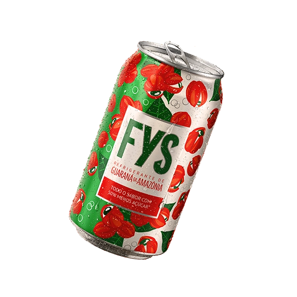Refrigerante Guaraná da Amazônia Fys Lata 350ml